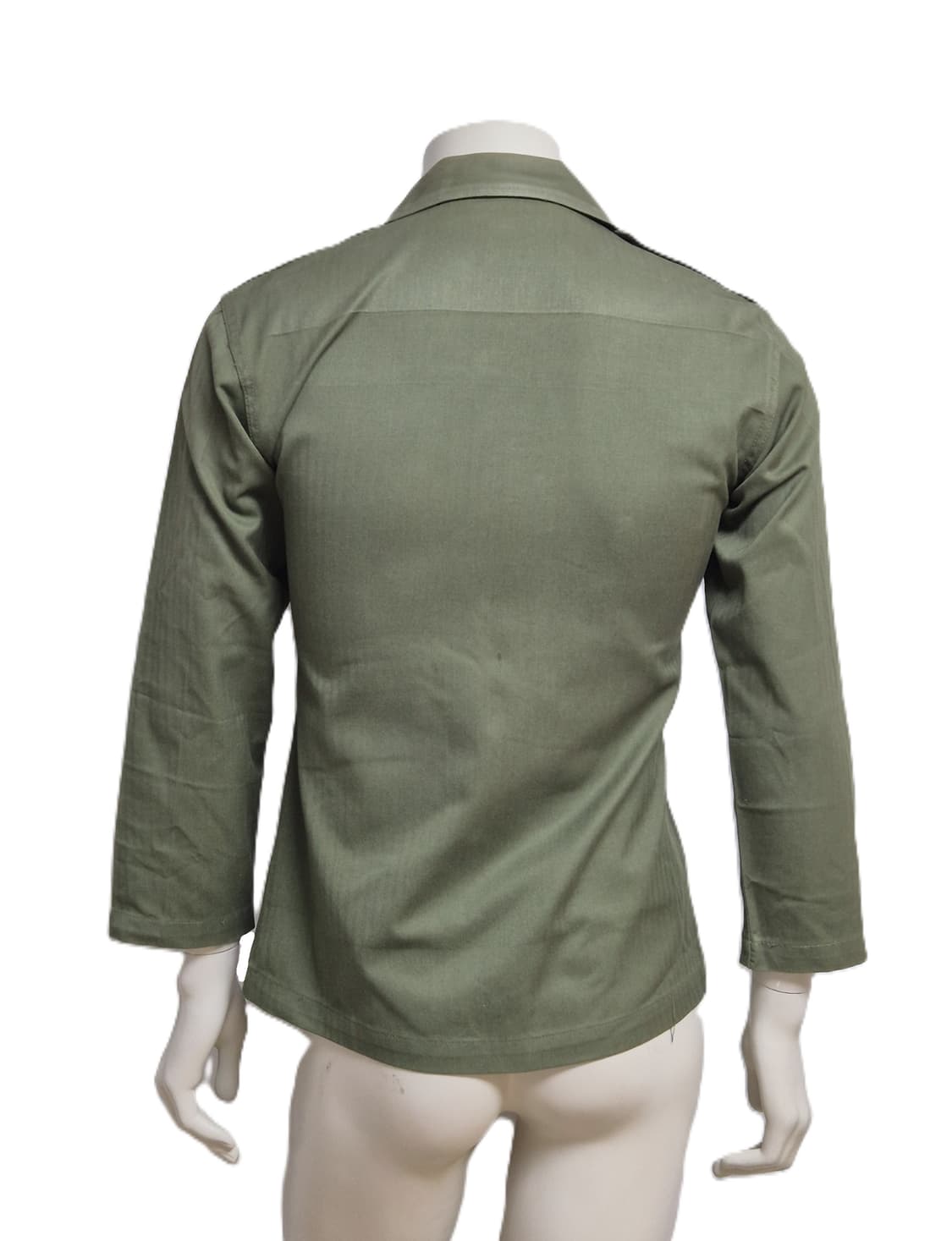 국군 구형 70년대 민무늬 전투복 상의 자켓 (S) 상품이미지4