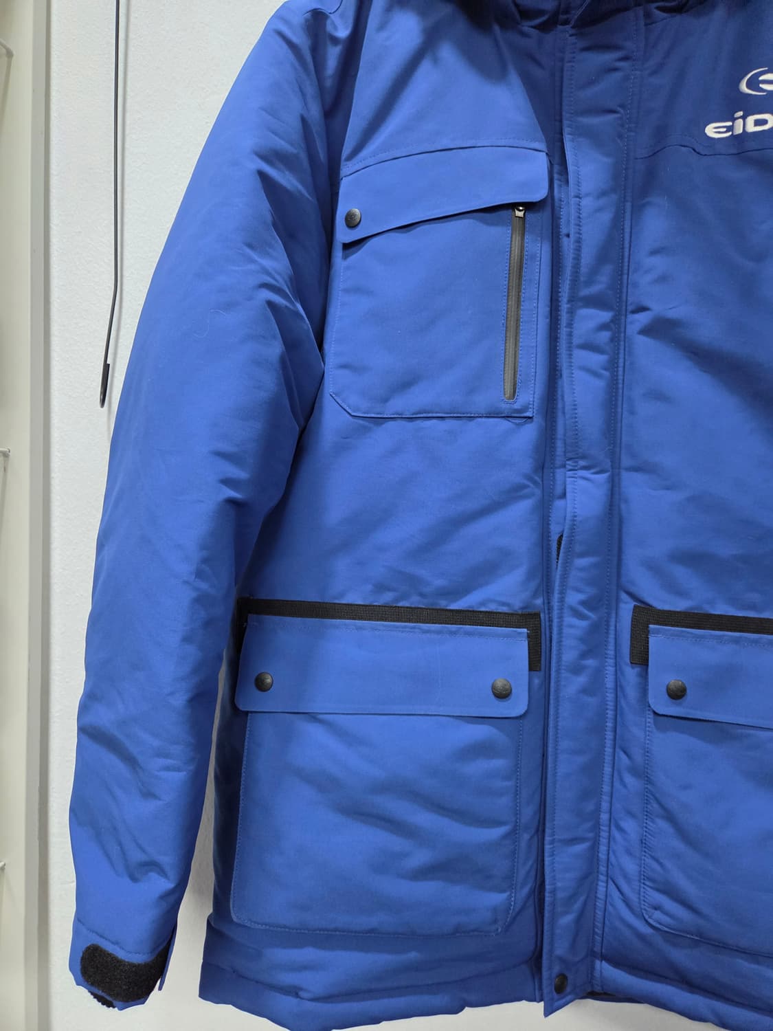 아이더 블루 패딩 점퍼 L 라지 상품이미지3