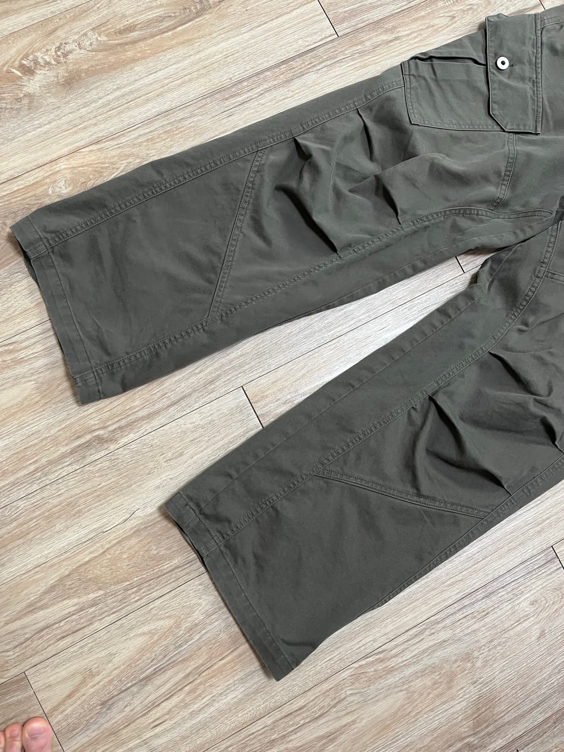 슬로우애시드 디비전 코튼 카고팬츠 m 상품이미지2