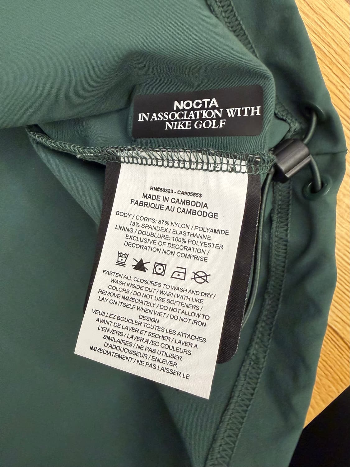 [XL]  나이키 녹타 롱슬리브 풀오버 그린 상품이미지7