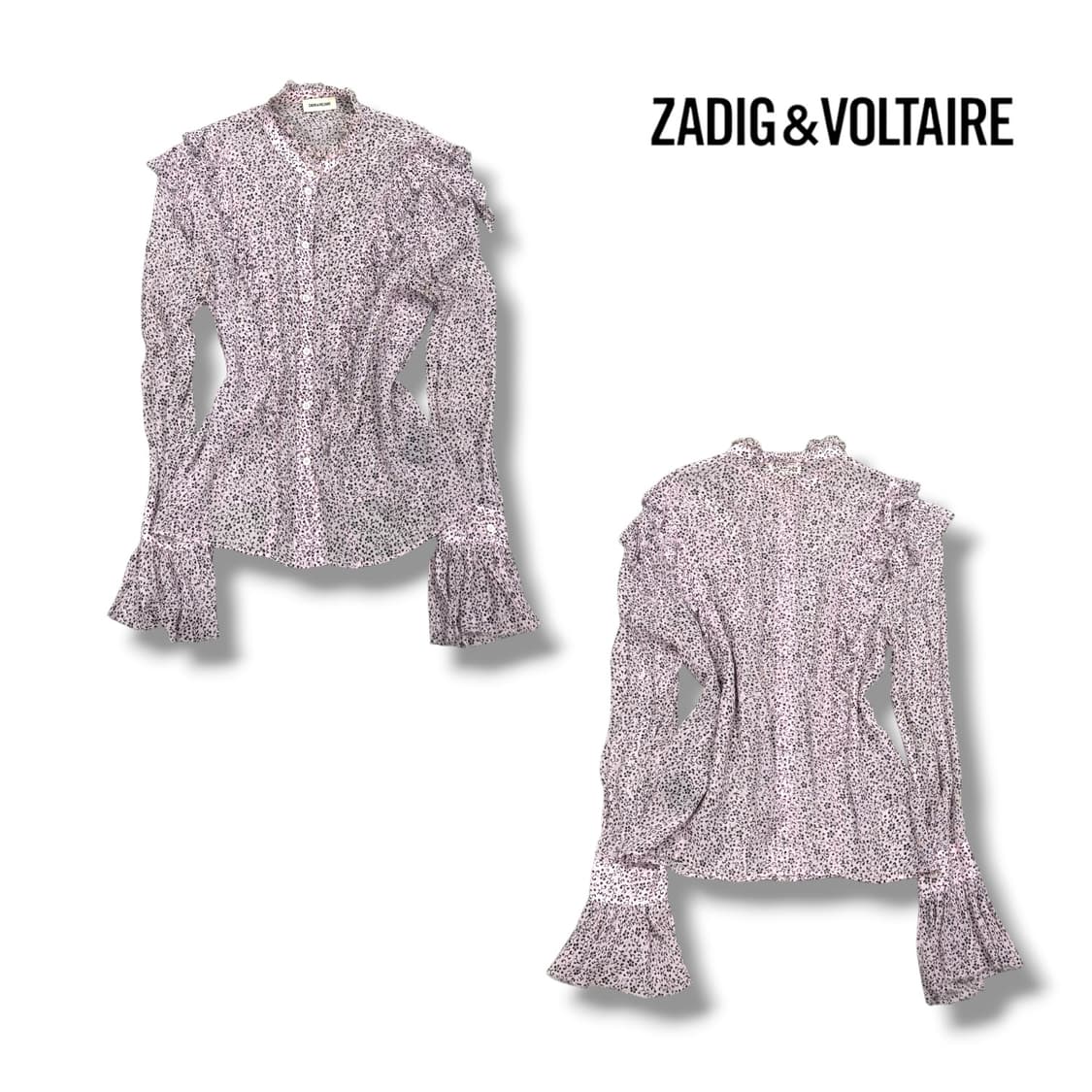 쟈딕앤볼테르 시스루 블라우스 상품이미지2