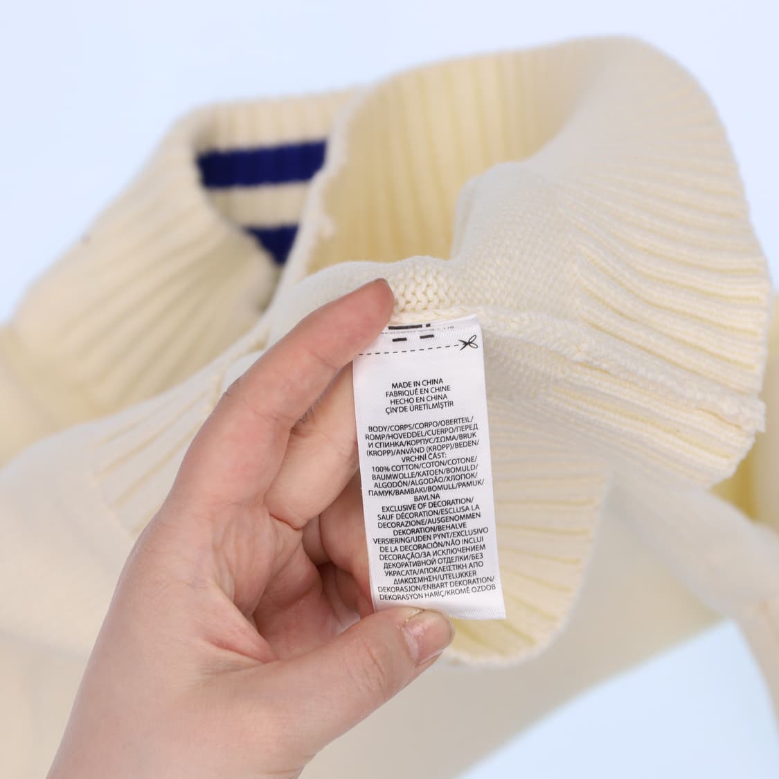 XL18-20 폴로 보이즈 반집업 니트 N7554 상품이미지4