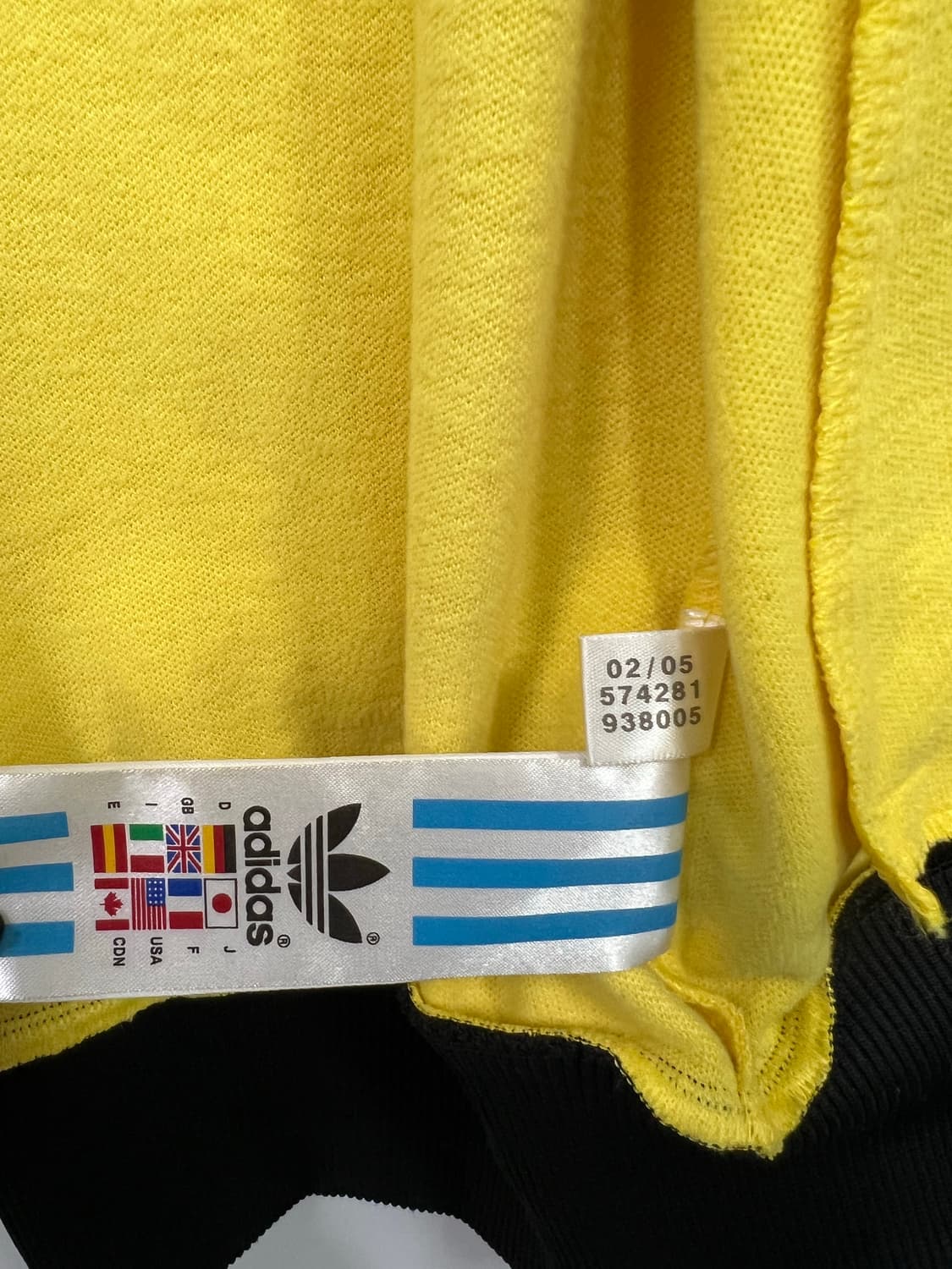 아디다스 베켄바우어 트랙탑 져지 옐로우 블랙 상품이미지7