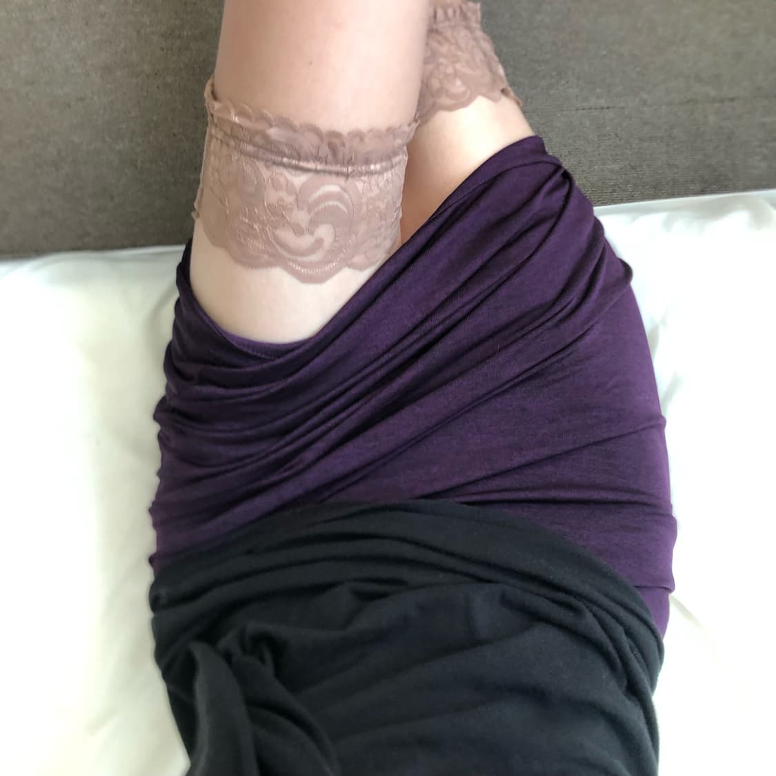 Alexander Wang 알렉산더왕 퍼플 드레이프 스커트 상품이미지10