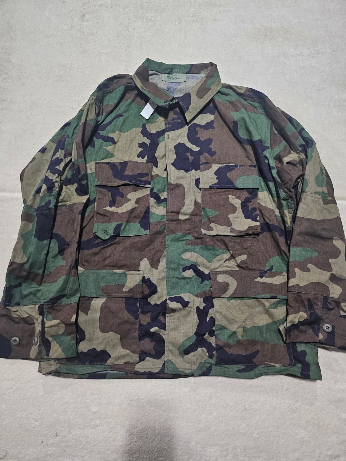 90s 미군오리지날 우드랜드 bdu 신품 L 상품이미지1
