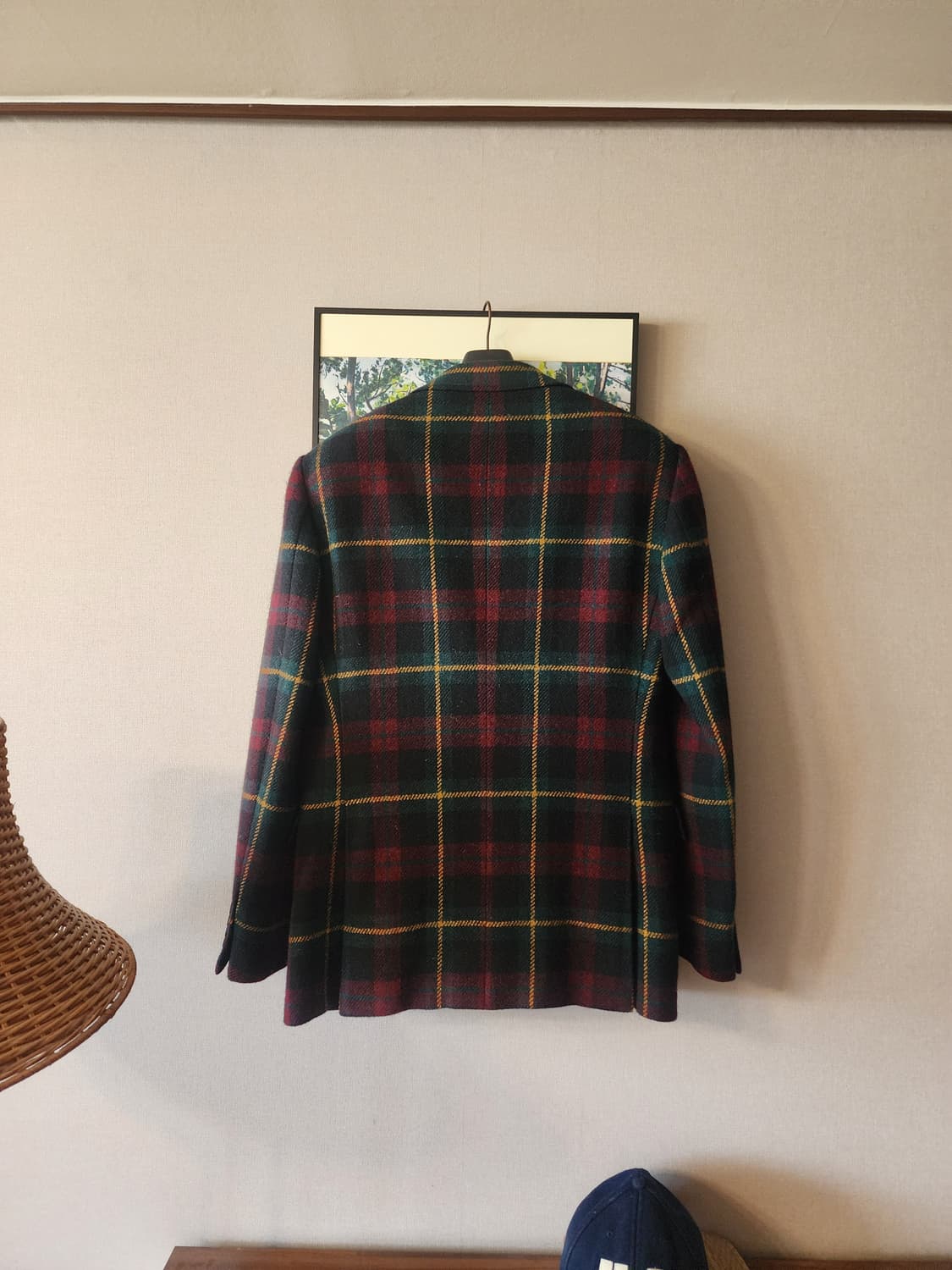 폴로 랄프로렌 멀티체크 자켓 42R made in italy 상품이미지2