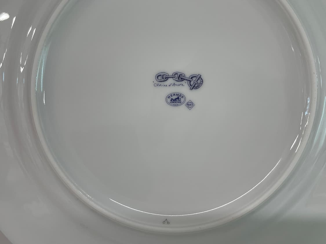 에르메스 샹달 블루 플레이트 1P HERMES 상품이미지5