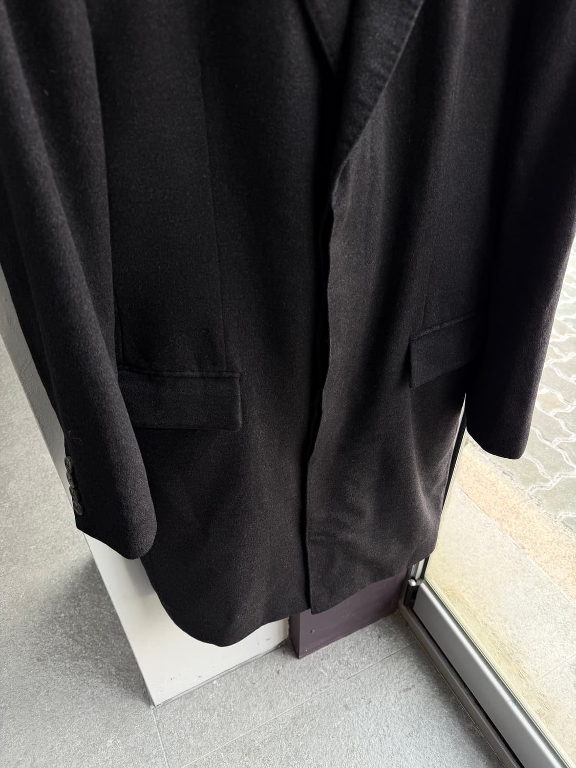 52/ 휴고보스 신형 블랙라벨 캐시미어100% 코트 자켓 상품이미지4