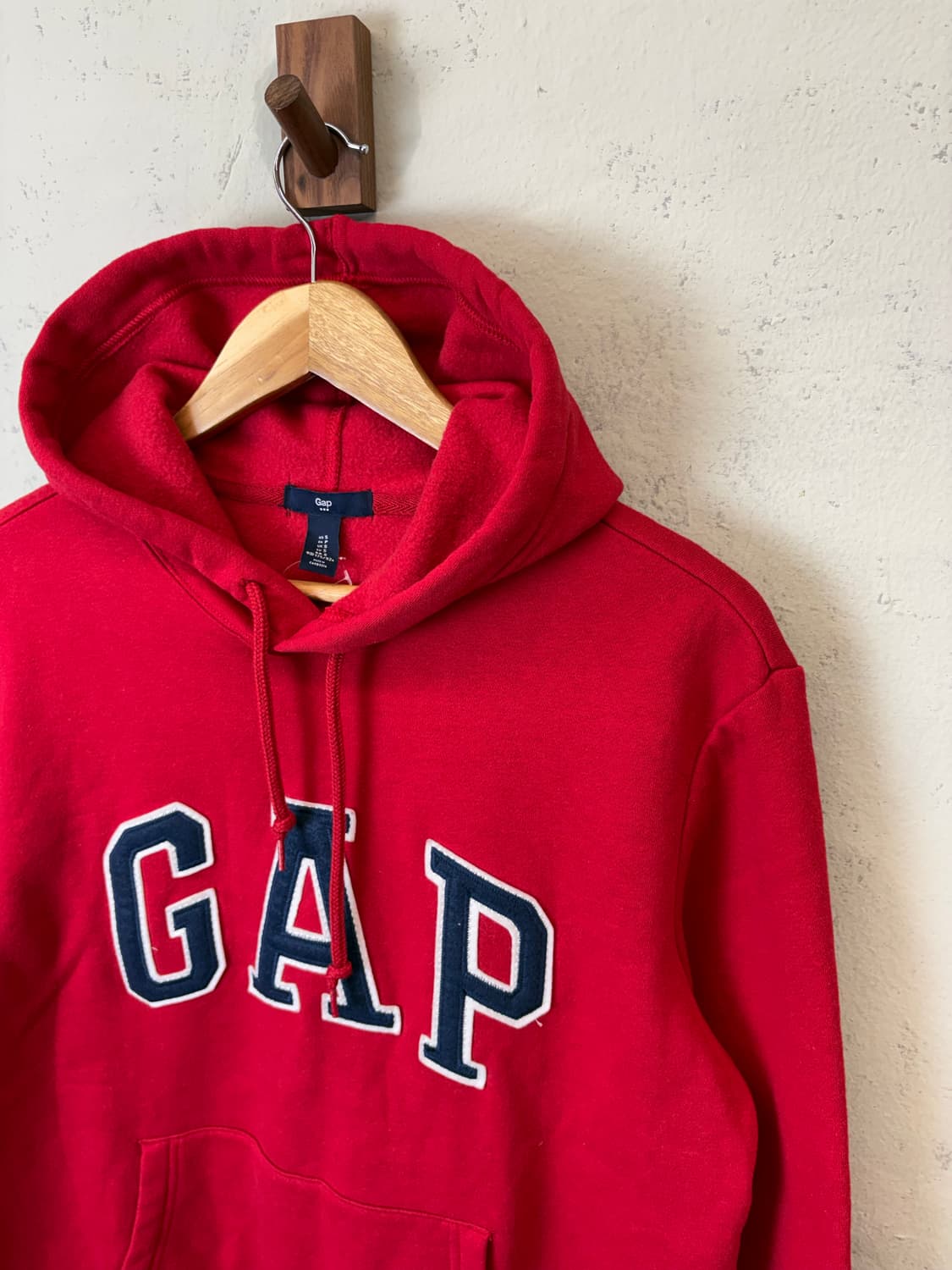 갭 GAP 레드 후드티 상품이미지5