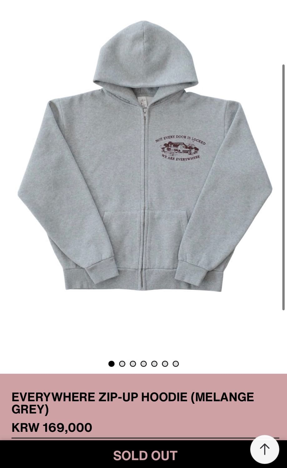 컬렉트피시스 후드집업 m사이즈 상품이미지1