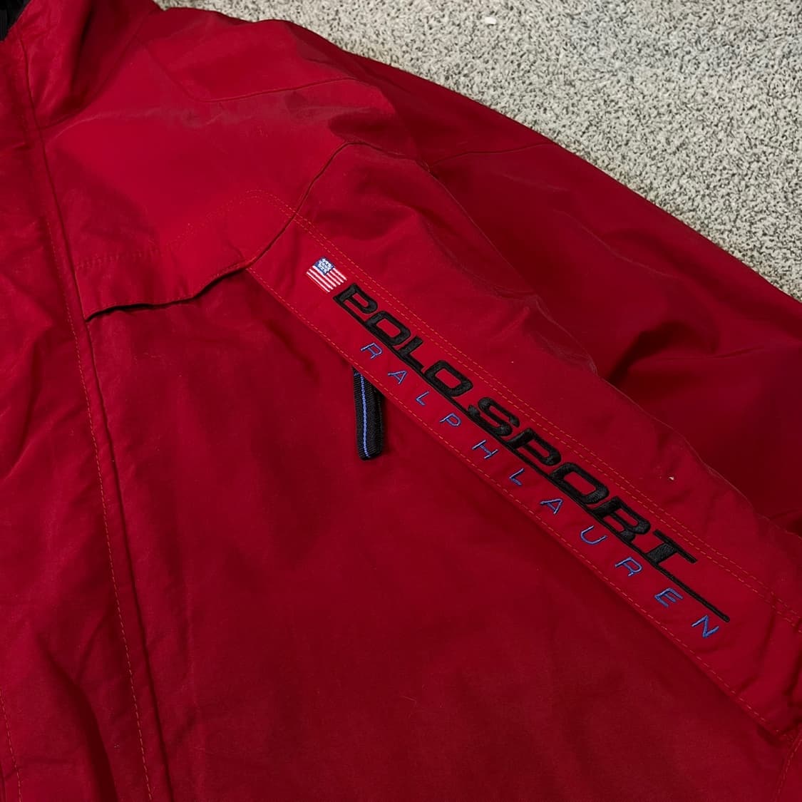 폴로 스포츠 랄프로렌 하이넥 우븐 자켓 상품이미지2