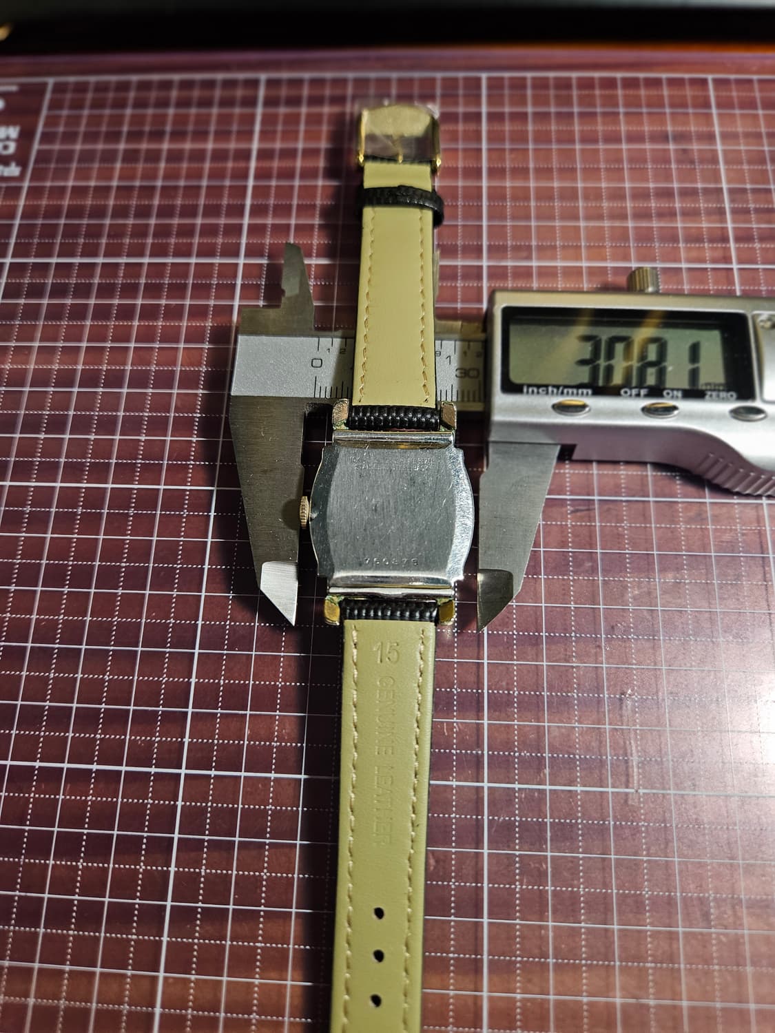 1950s BENRUS 벤러스 빈티지 사각 수동 핸드와인딩 시계 상품이미지4