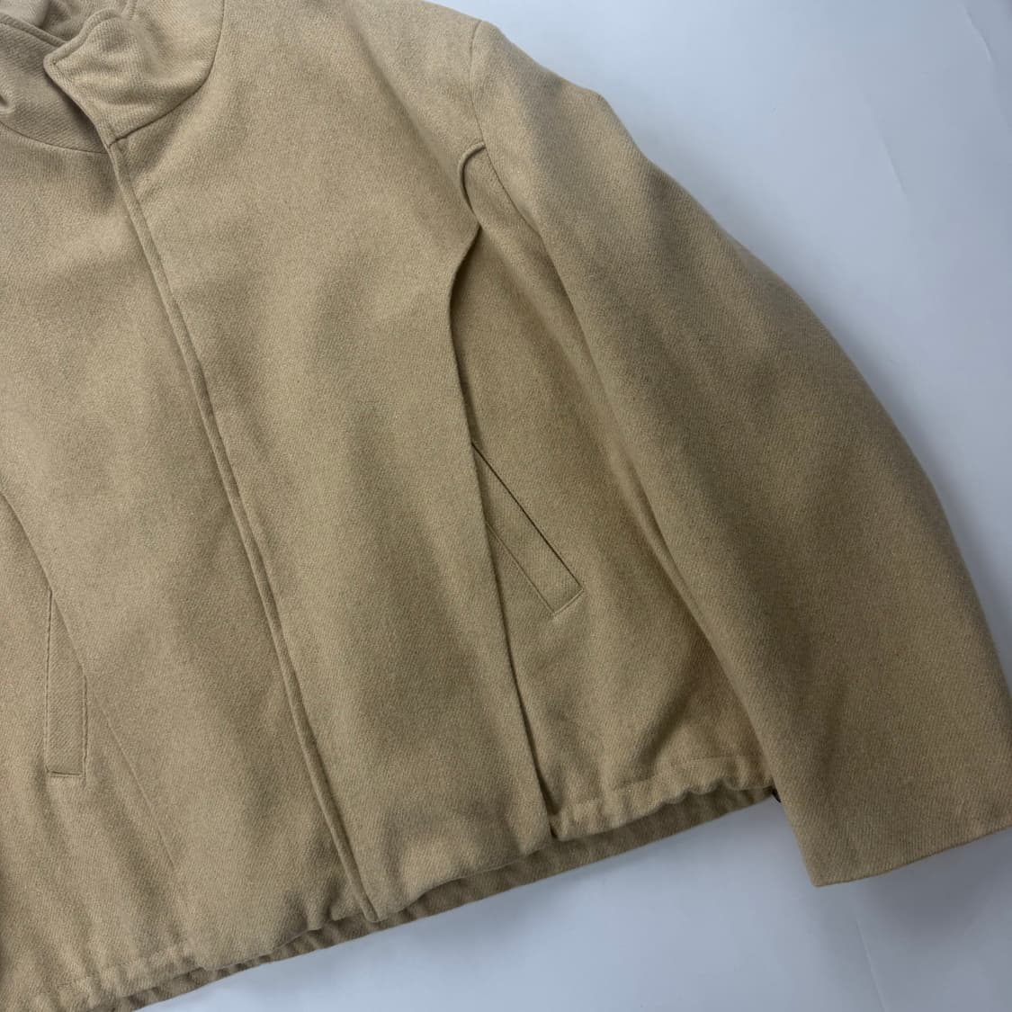 라멀마메종 울 블루종 자켓 베이지 상품이미지5