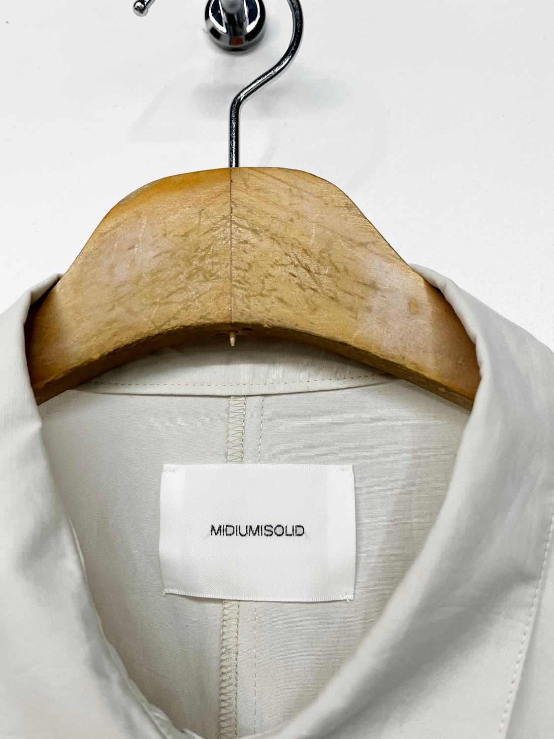 MIDIUMISOLID 셔츠 원피스 상품이미지8