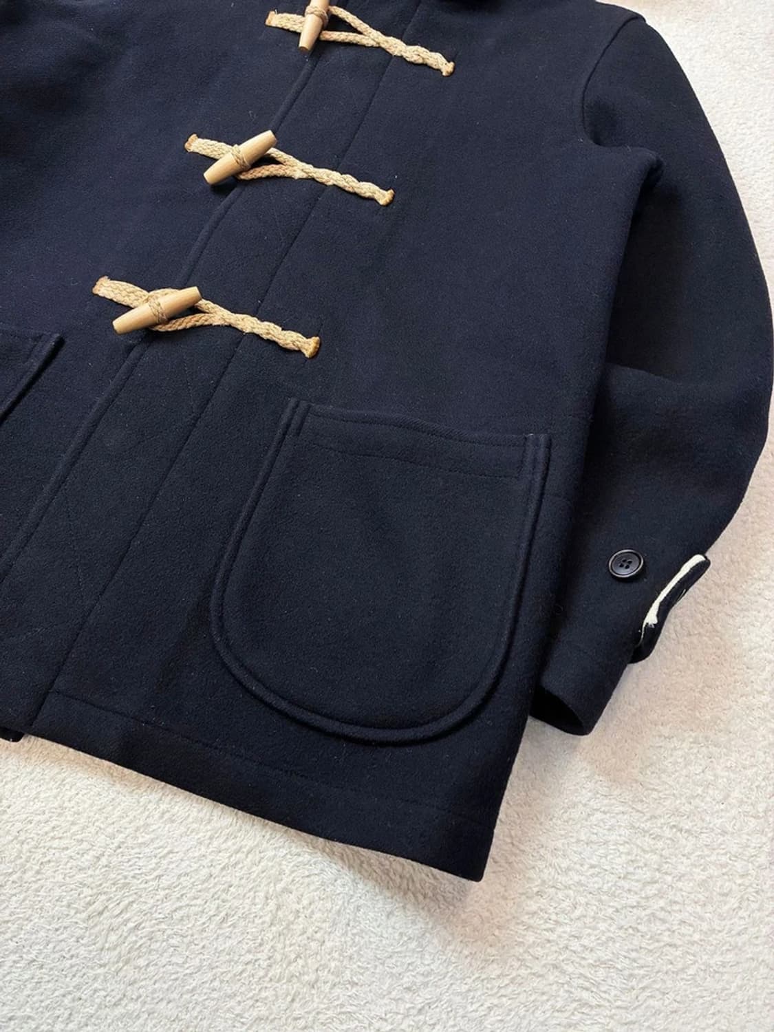 비바스튜디오 시그니처 더플 후디 코트 PN5906 상품이미지4