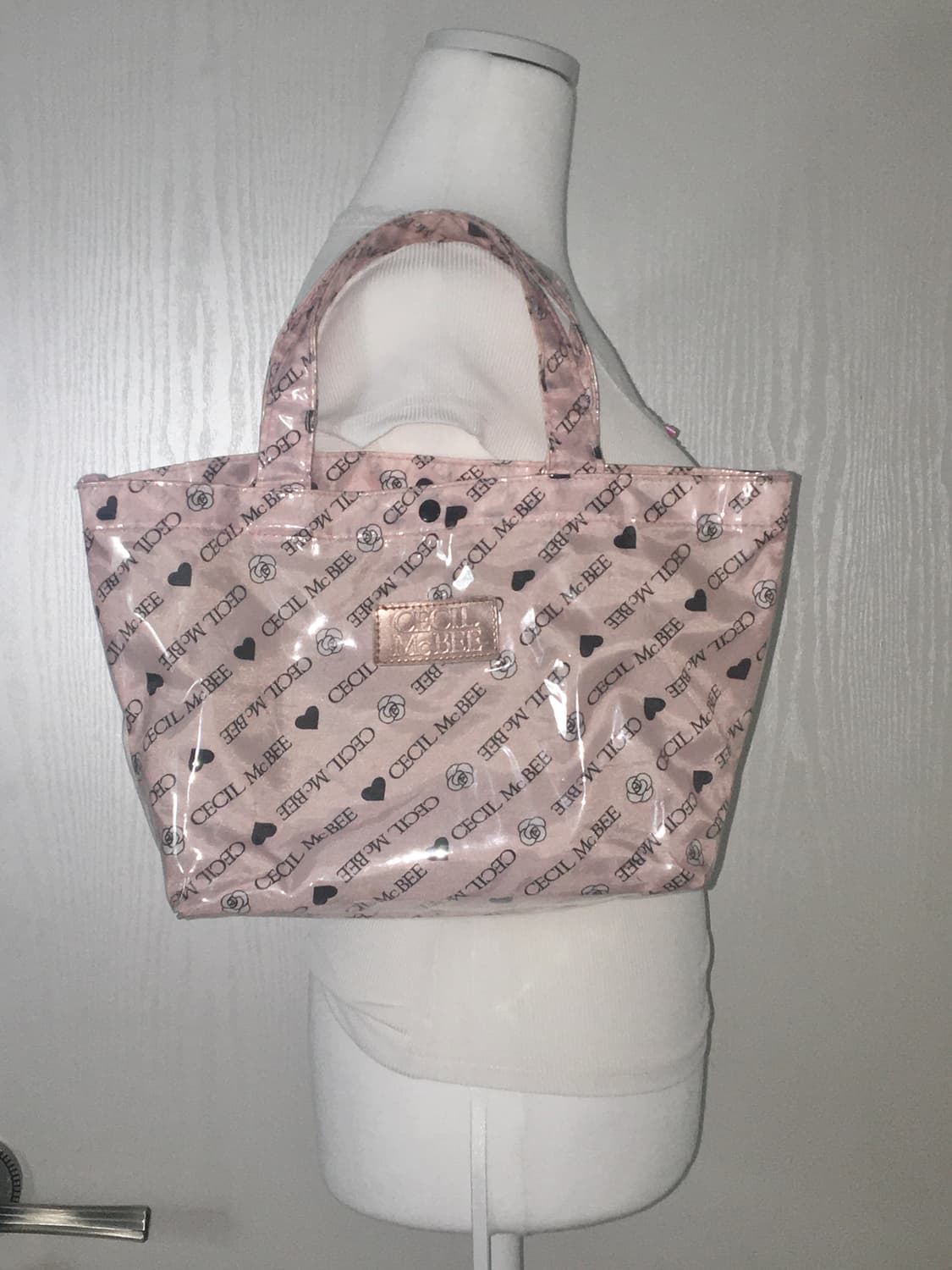 Cecil Mcbee pink pvc rose heart bag  상품이미지1