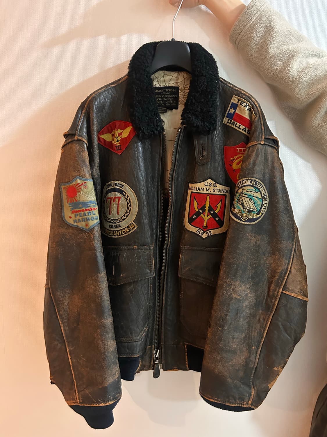 빈티지 아비렉스 g-1 탑건 자켓 M(105) 상품이미지1