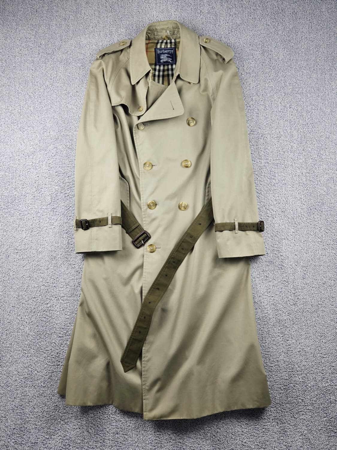 버버리 노바체크 헌팅트림 트렌치 코트 ( 40 ) / 10593 상품이미지2
