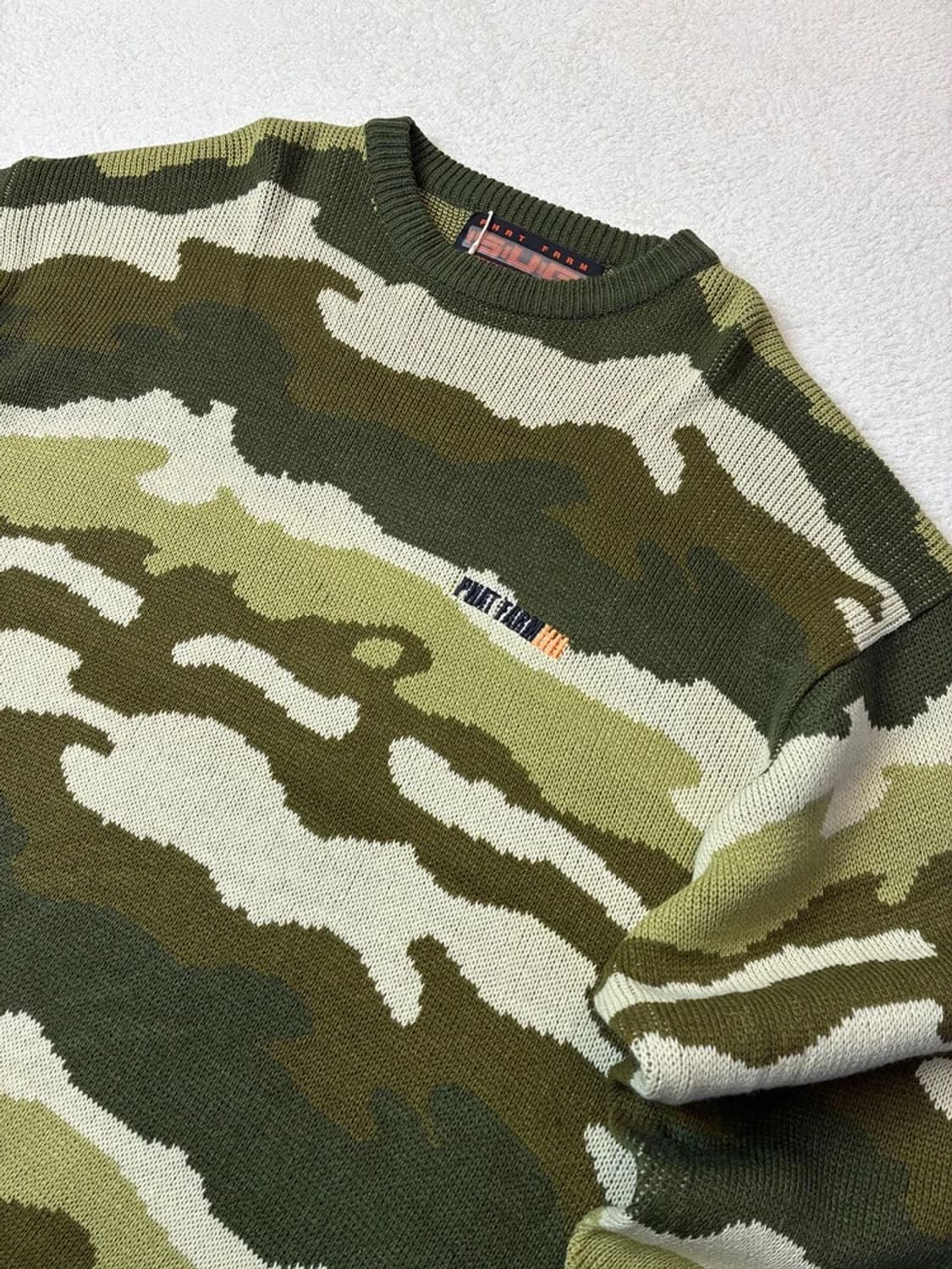 PHAT FARM 카모 플라쥬 니트 PN6087 상품이미지2