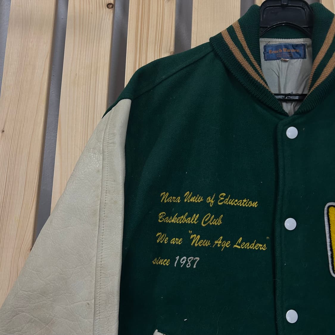 (L)90s USA 미제 바시티 자켓  상품이미지5