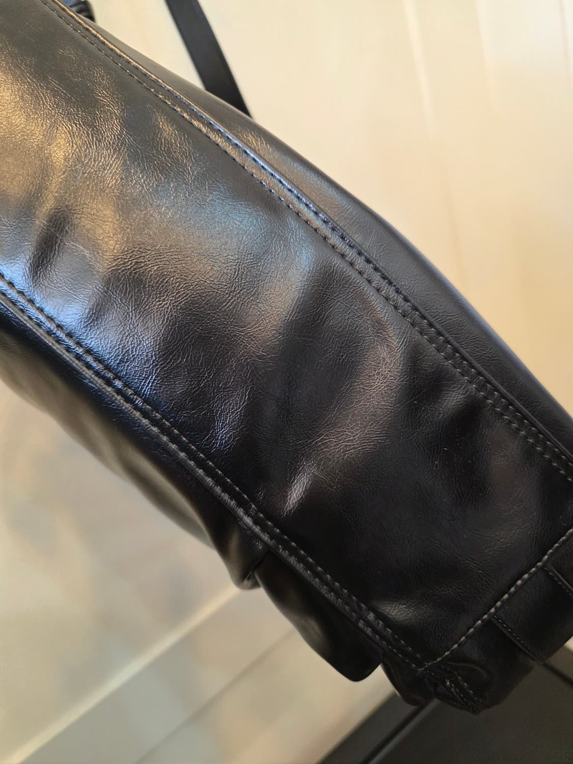 히어리구효민 구디나인 포켓 빅 백 블랙 상품이미지4