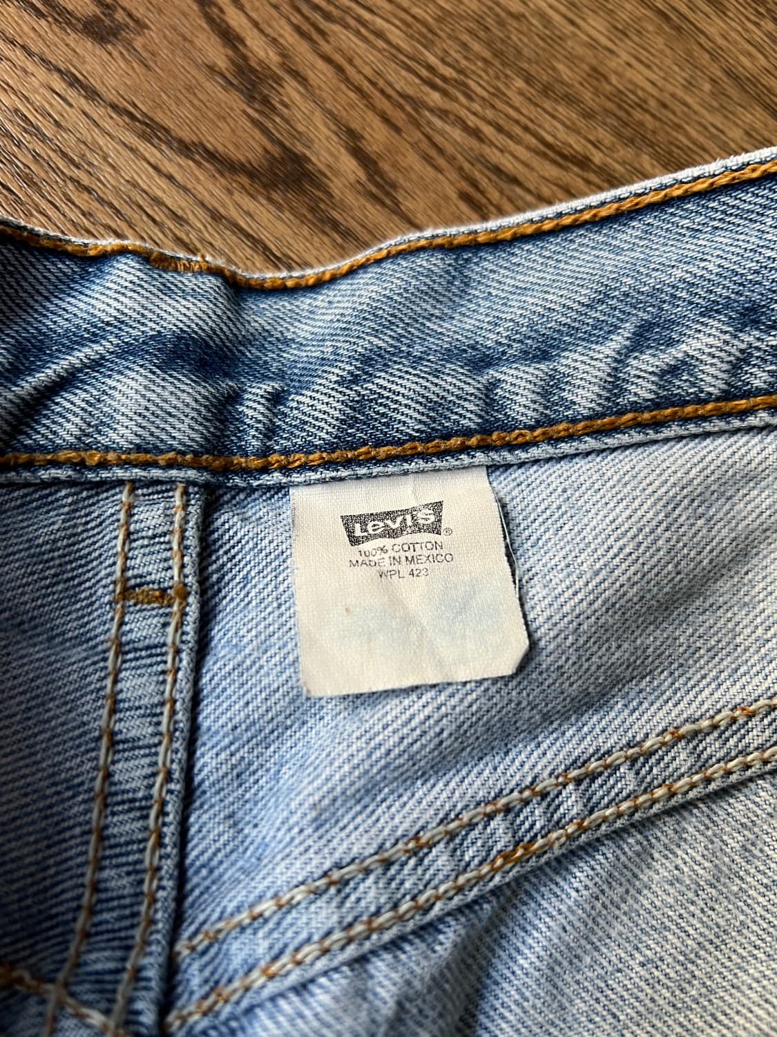 [30]90's 리바이스 501XX 빈티지 워싱 데님 팬츠 상품이미지6