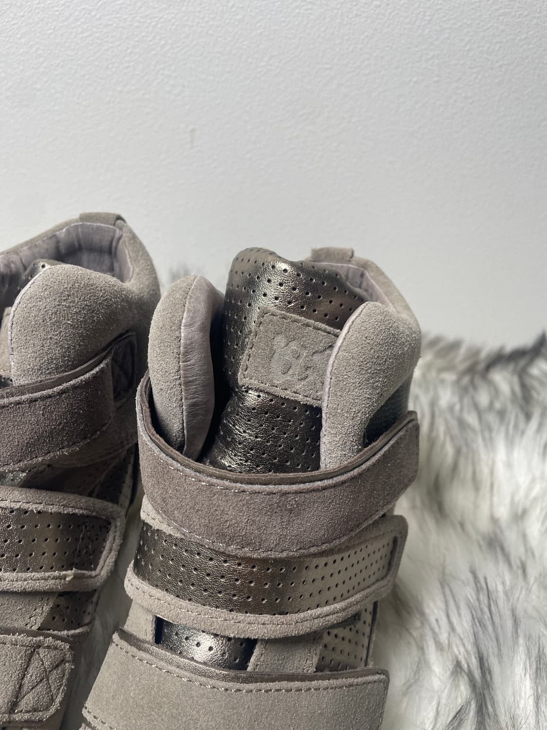 Ash 아쉬 메탈릭 웨지힐 스니커즈 상품이미지5