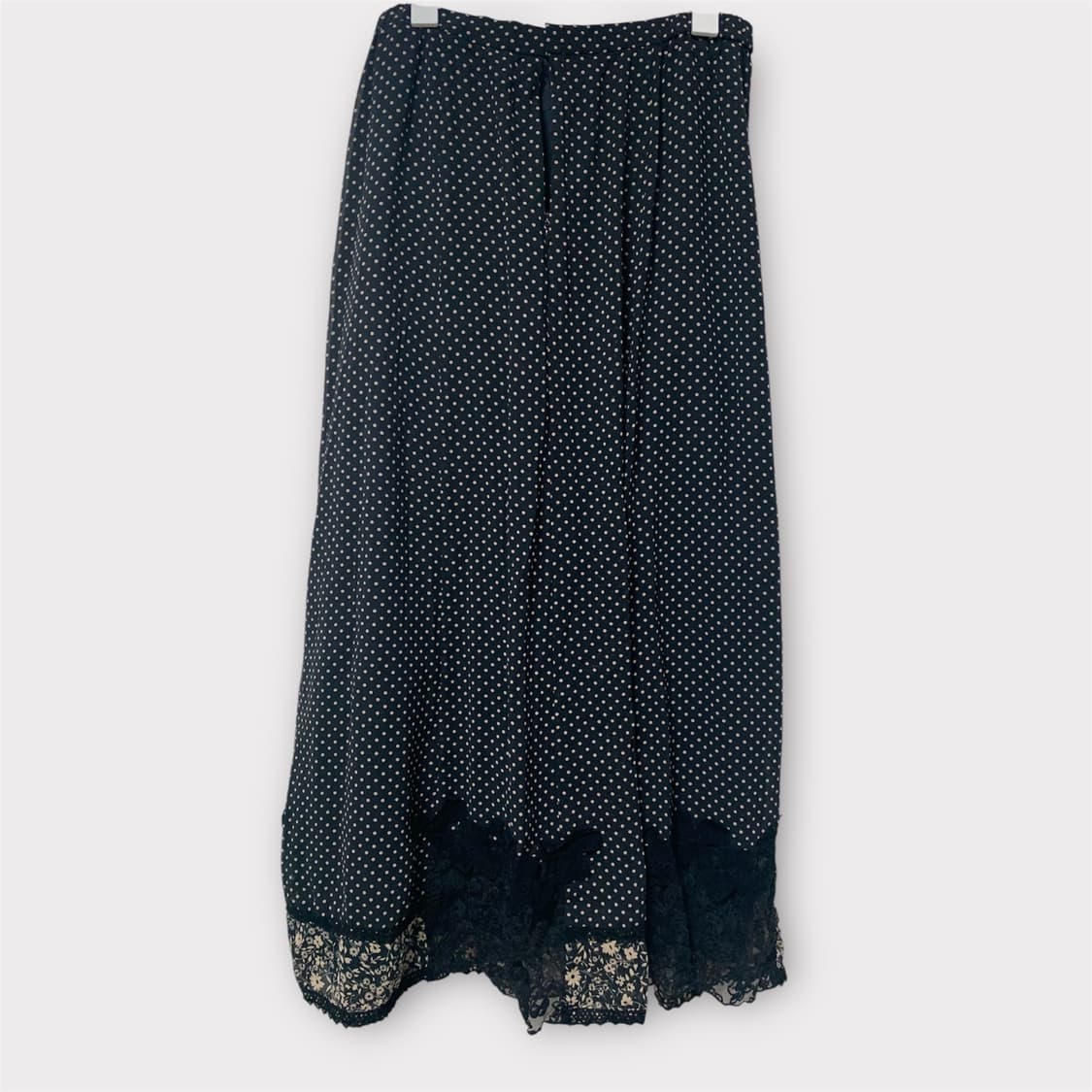 일본 도트 레이스 스커트 레이어드 레트로 상품이미지2