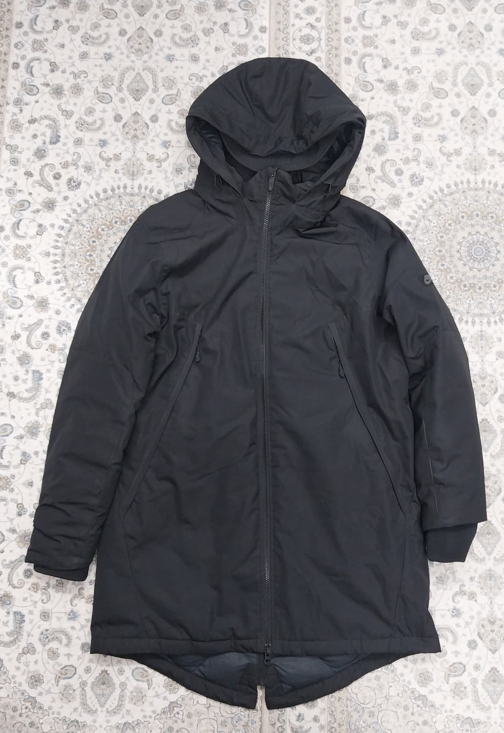 나이키 블랙 후드 롱패딩 95 상품이미지1