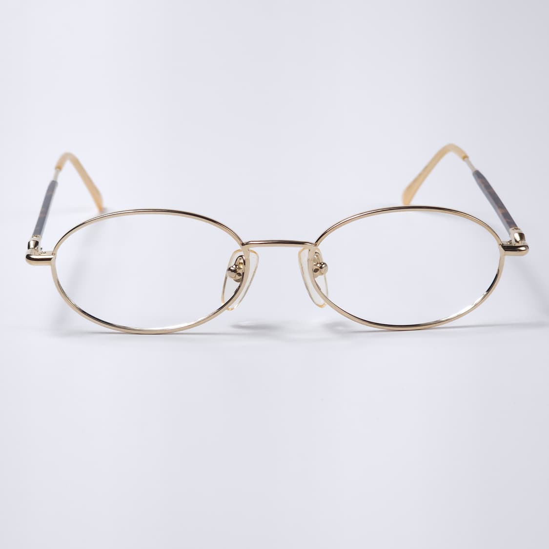 90's 21K 도금 빈티지 오벌형 안경 상품이미지2