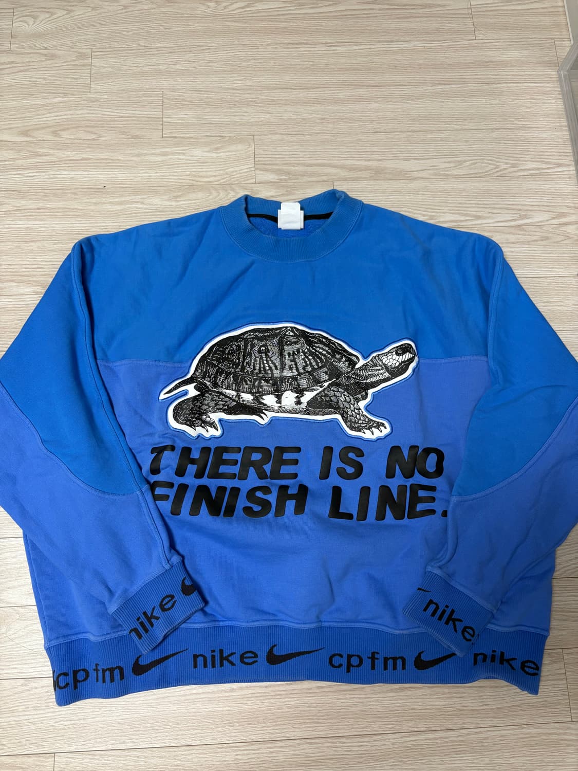 나이키 x CPFM 터틀넥 블루 스웻셔츠  상품이미지1