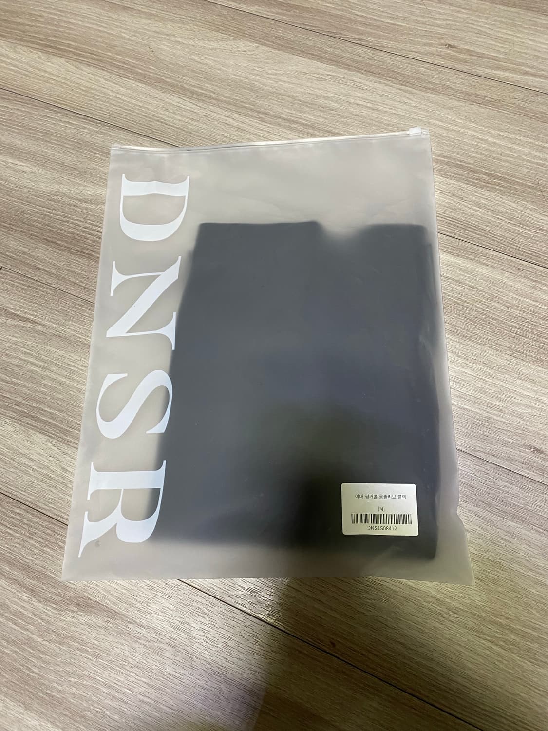 디앤에스알 아머 핑거홀 롱슬리브 블랙 M 상품이미지2