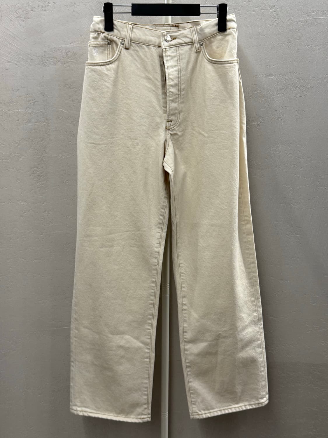 STUSSY DOUBLE DYE BIG'OL JEAN 34 CREAM 상품이미지2