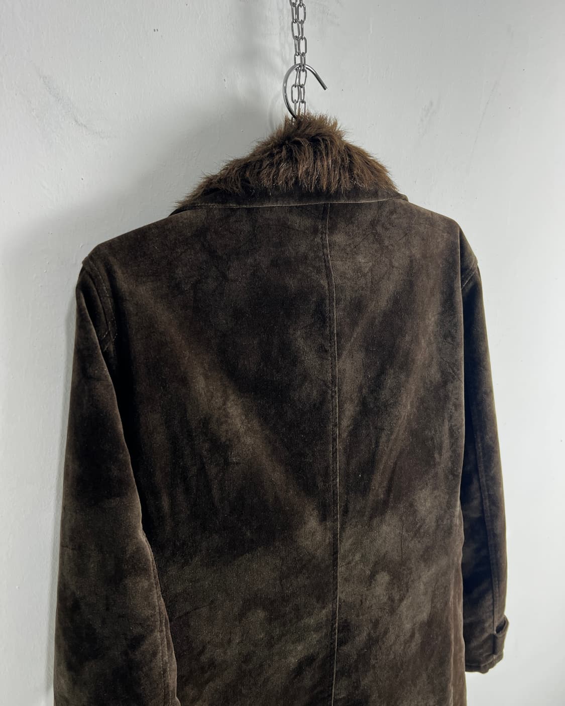 토네이도 마트 (Tornado Mart) 벨루어 퍼 트리밍 코트 상품이미지7