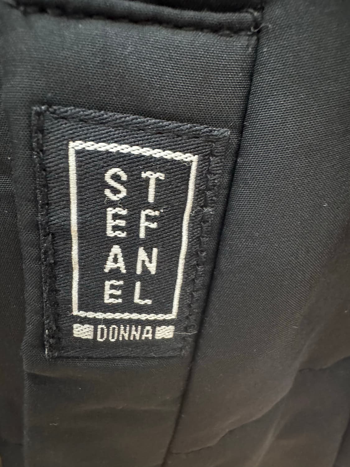 🧥 STEFANEL 스테파넬 퀼팅 패딩 자켓 (블랙) 상품이미지5