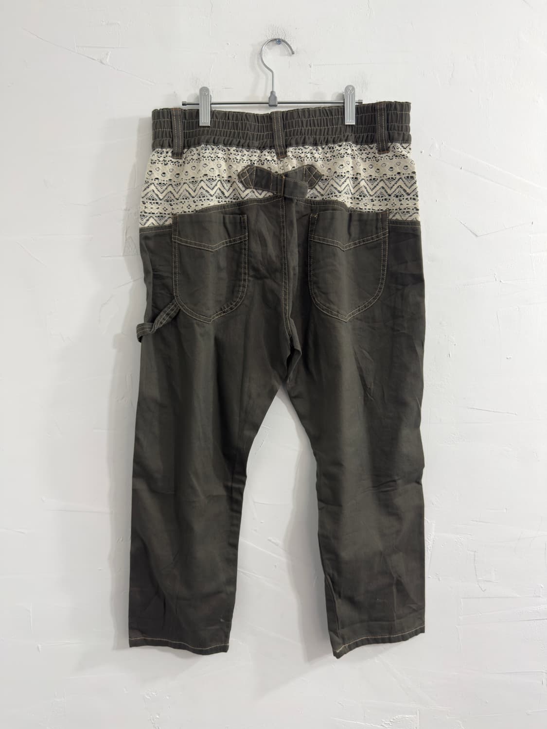 estacot mori lace detail pants 상품이미지1