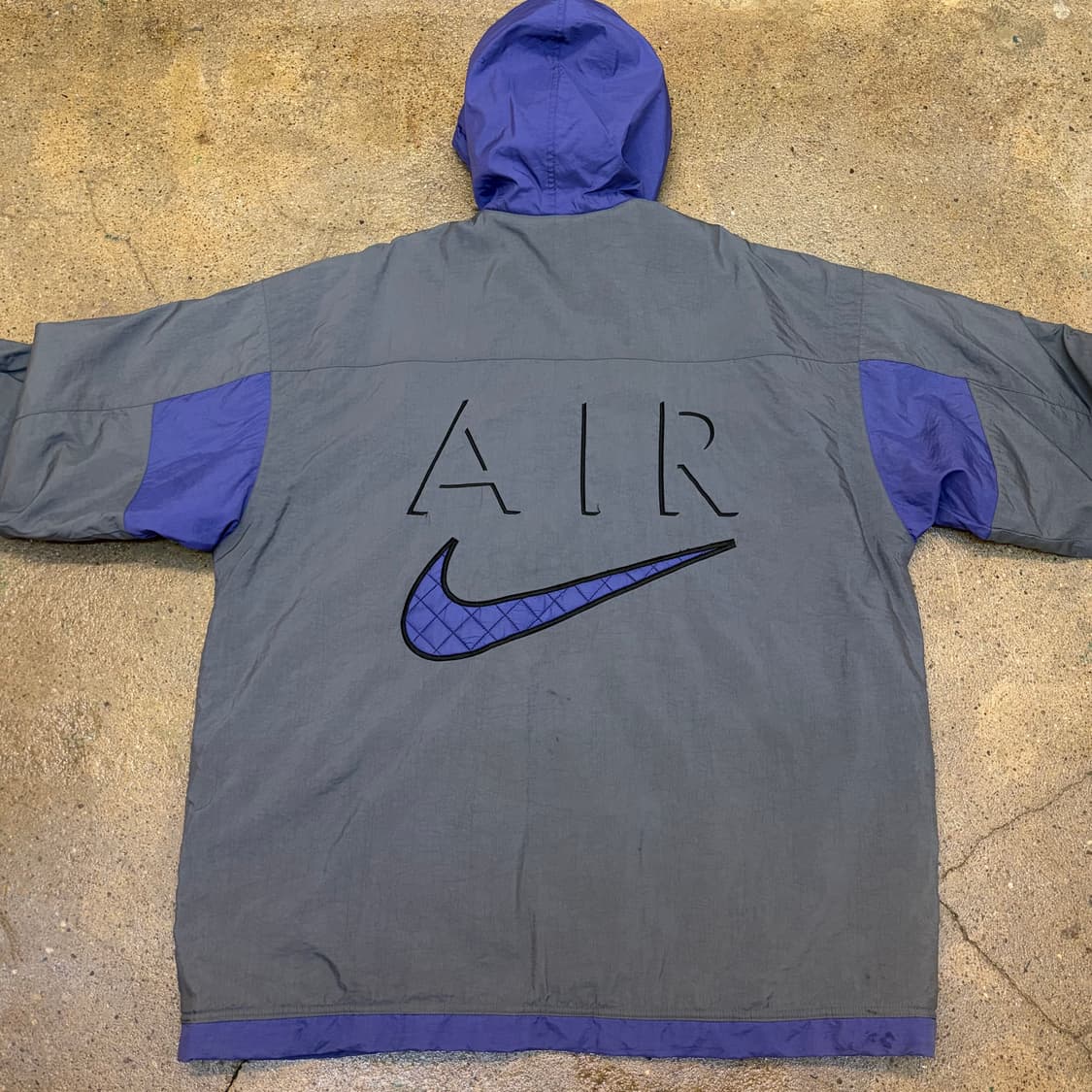 레어 90s 미국 빈티지 나이키 에어 빅스우시 후드 패딩 자켓 상품이미지3