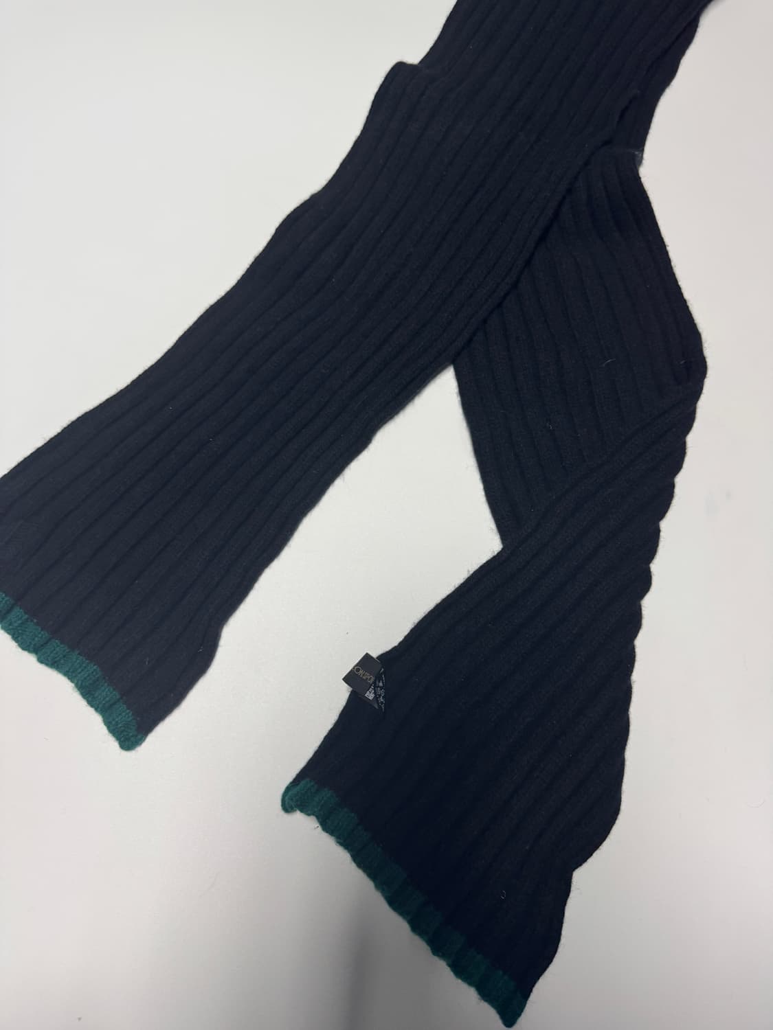 코오롱 스포츠 캐시미어 혼용 펭귄 귀여운 골찌 머플러 상품이미지2