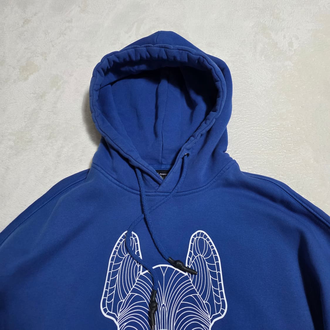 (M)라이프워크 빅라독 후드티  상품이미지2