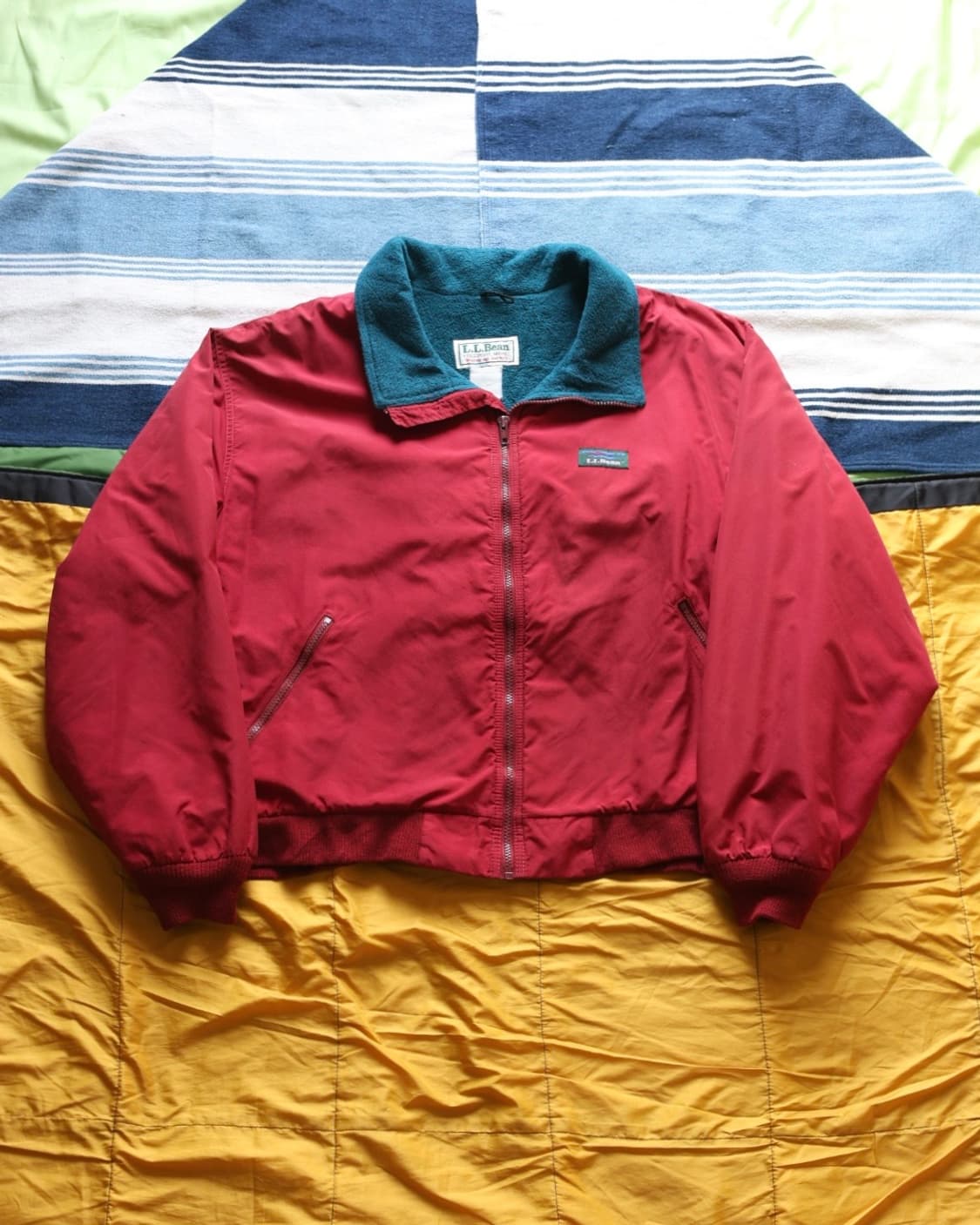 엘엘빈 80s 웜업 자켓 상품이미지1