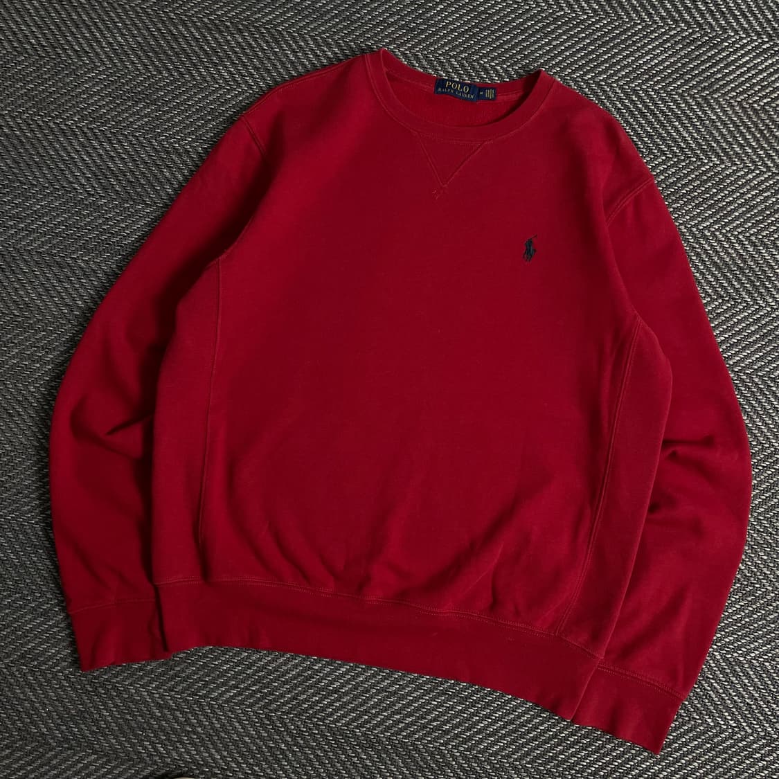 폴로 랄프로렌 신형 포니 미니멀 맨투맨 레드y 3048 상품이미지1