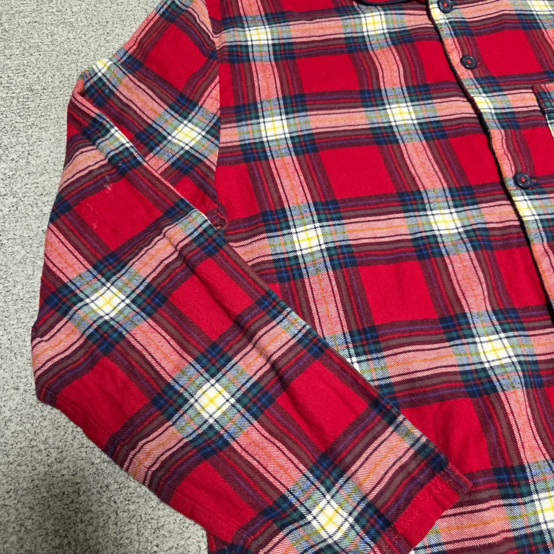 George 조지 플란넬 체크셔츠 L(100-105) 상품이미지4