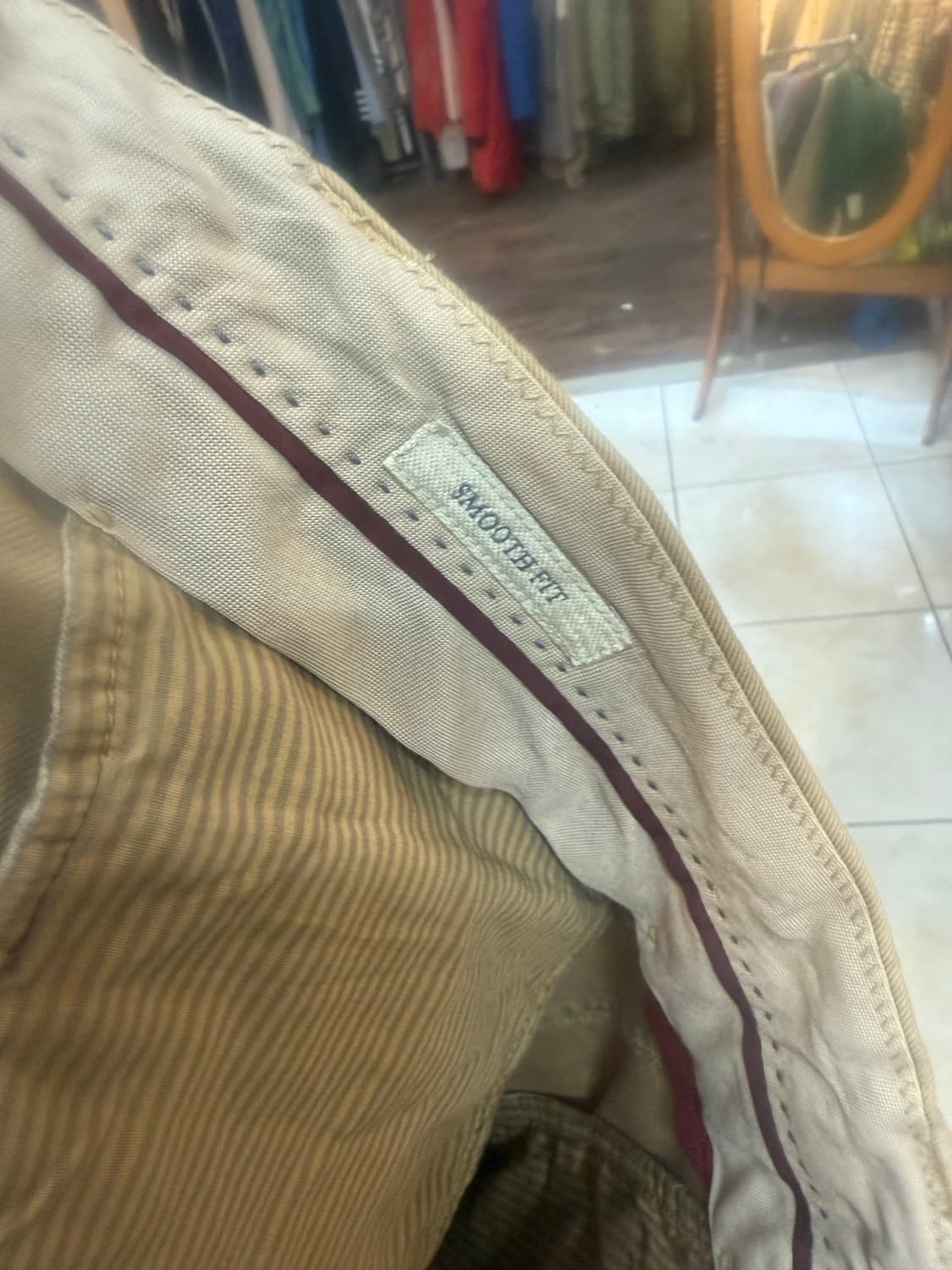 52/36-37 정품 부르넬로 쿠치넬리 카고바지 팝니다 상품이미지5