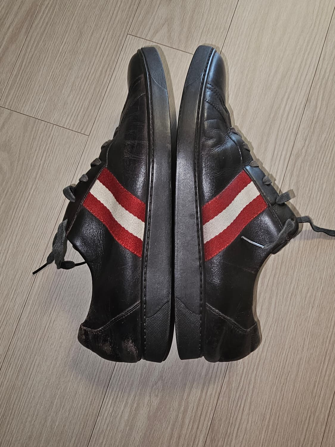 발리 Bally stam 브라운가죽 스니커즈 상품이미지5