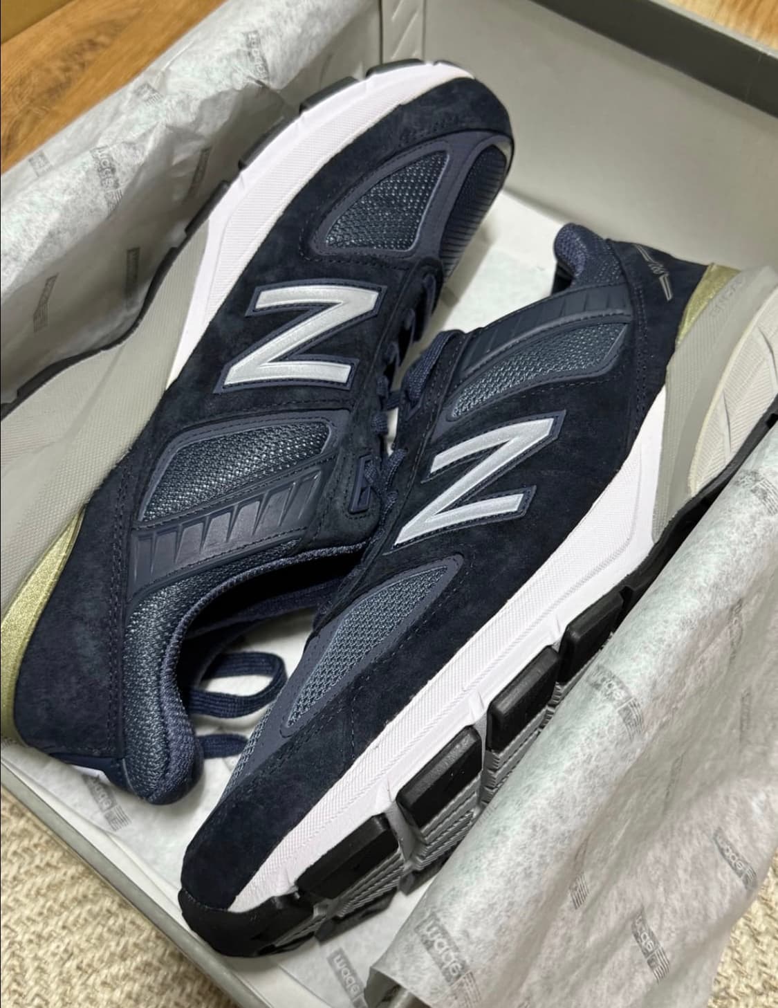 뉴발란스 990v5 네이비 280 상품이미지2