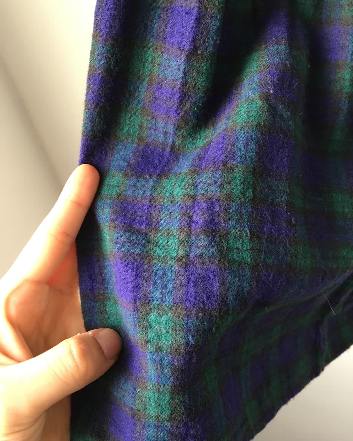 Check pattern skirt 상품이미지4