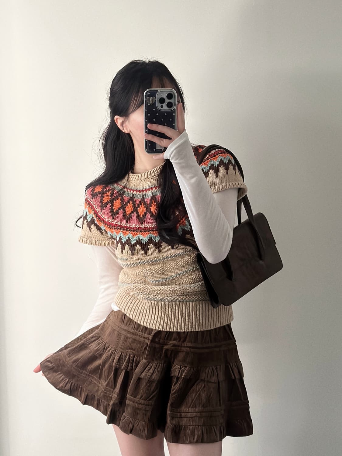 폴로 랄프로렌 에스닉 패턴 반팔 니트  상품이미지2