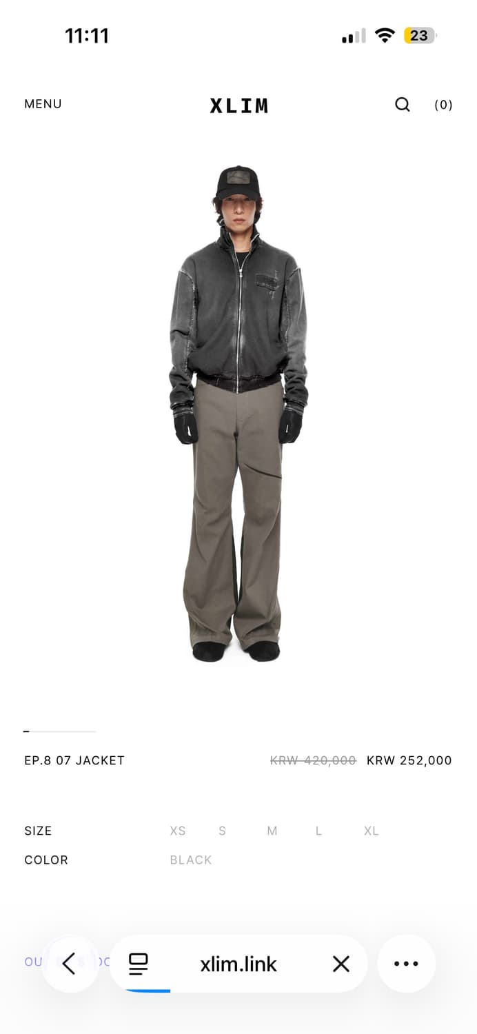 Xlim EP.8 07 JACKET 상품이미지1
