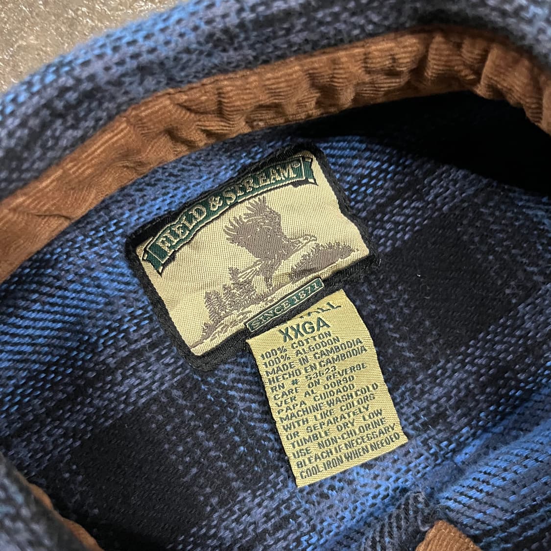 빈티지 헤비 플란넬 셔츠 (110) 상품이미지8