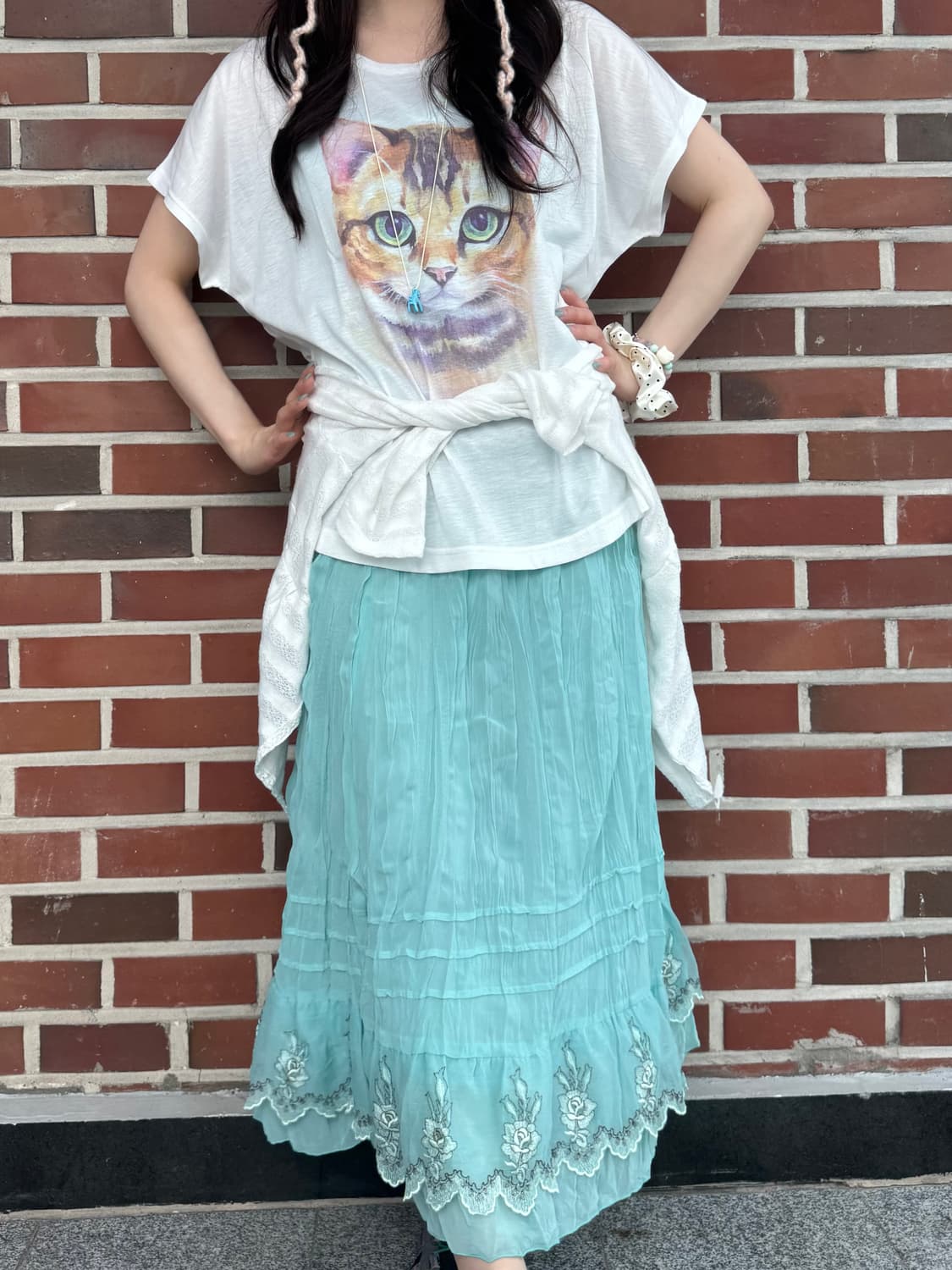 아깽이 파스텔 빈티지 코디세트 3pcs 상품이미지8